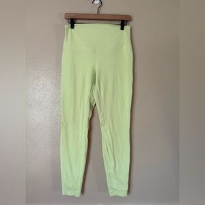 Lululemon Align Light Green 28” Double Layer Leggings